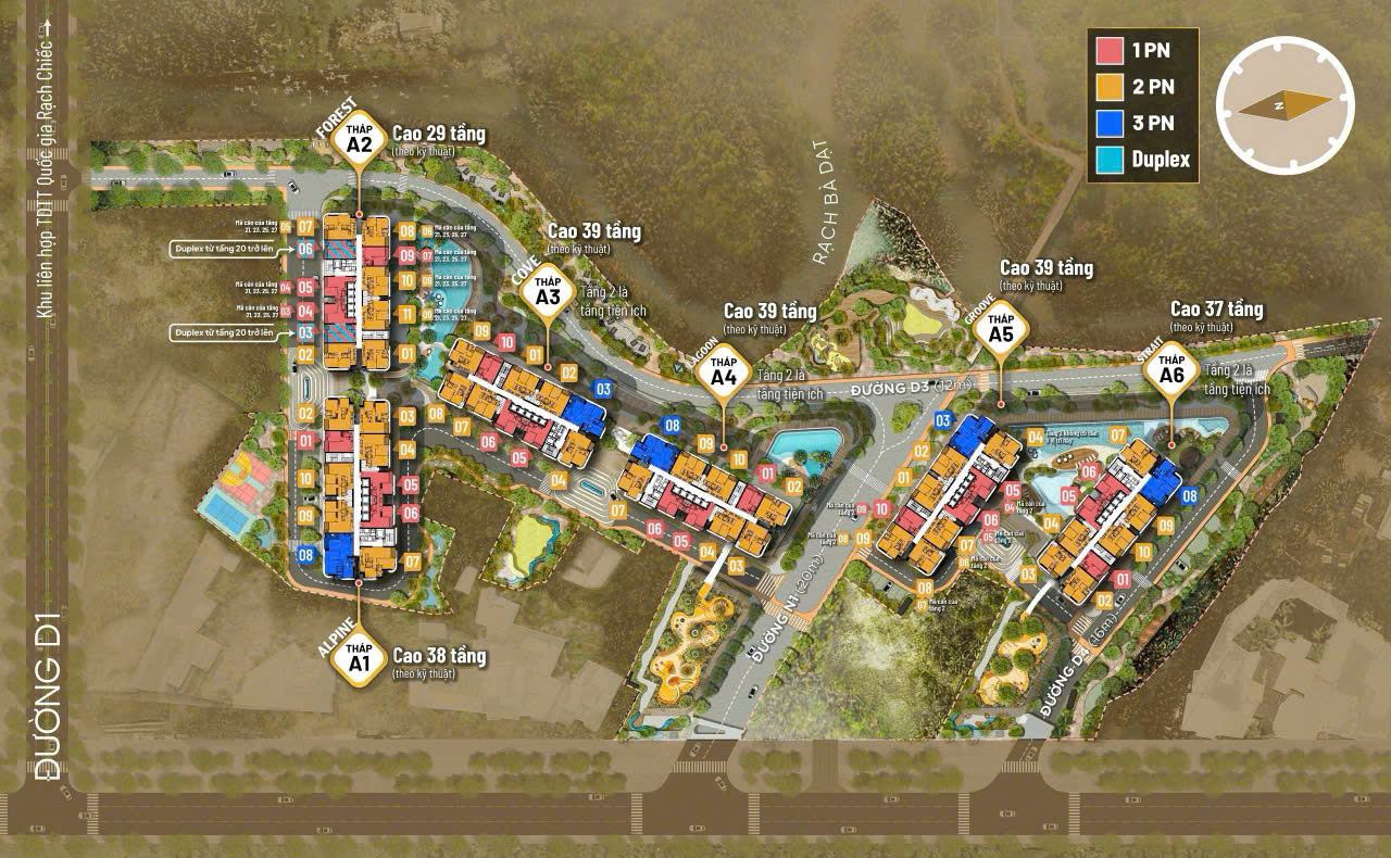 Mặt bằng tổng thể